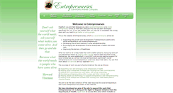 Desktop Screenshot of entreprenurses.net